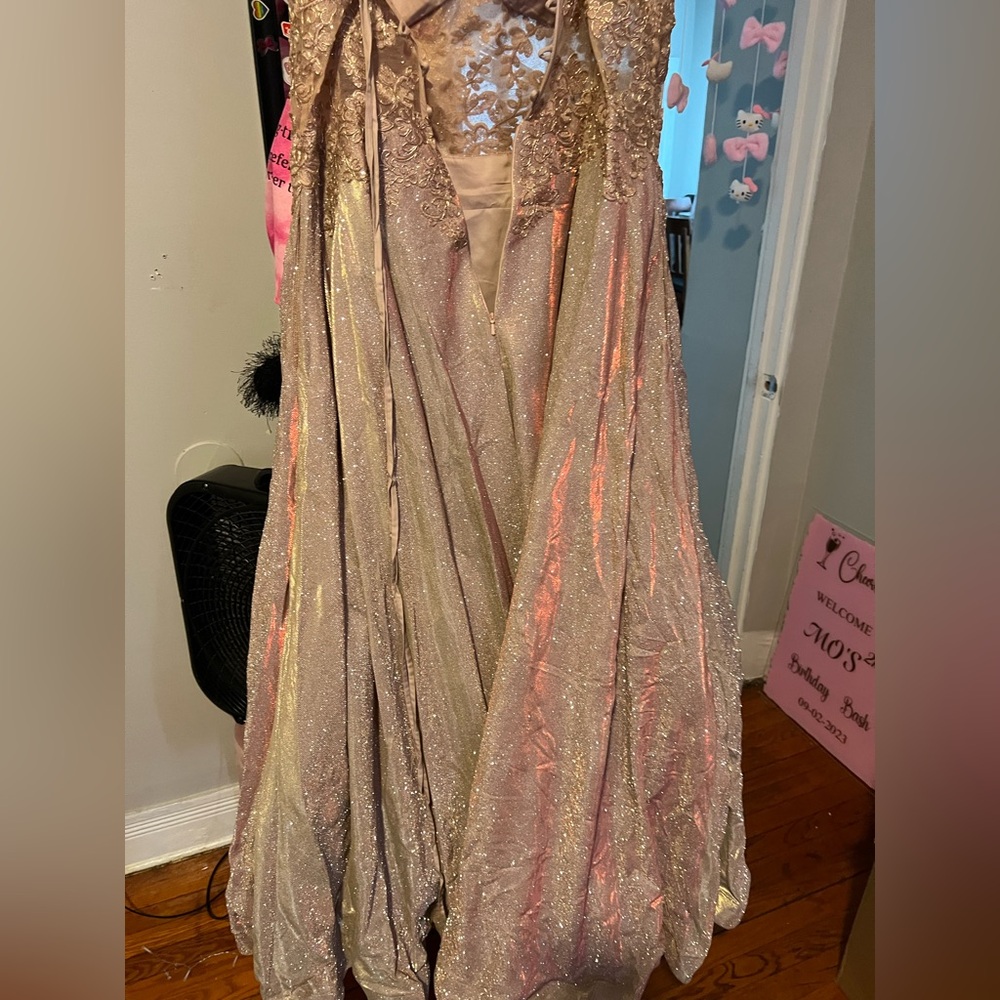 Elegant Glittery Gown